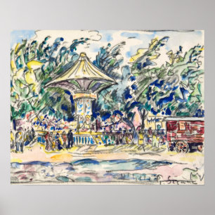 Village Festival (La Vogue) (ca. 1920) Poster