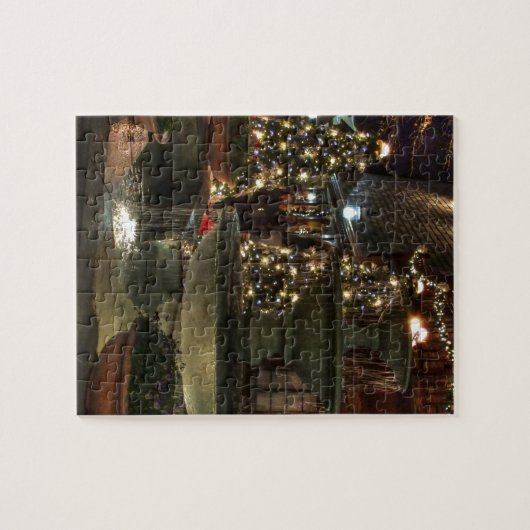 Village Fountain Legpuzzel (Horizontaal)