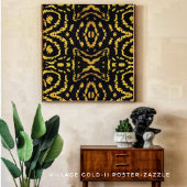 Village Gold-II Perfect Poster