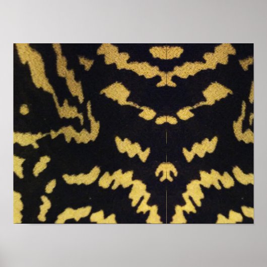 Village Gold Poster (Voorkant)