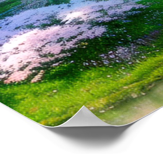 Village Harmony, Spring in Countryside Poster (Hoek)