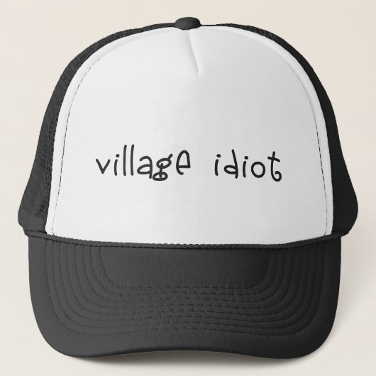 Village Idiot Trucker Pet (Voorkant)