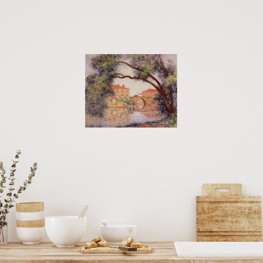 Village in Normandy Poster (Keuken)