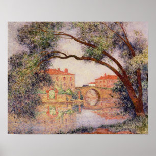 Village in Normandy Poster