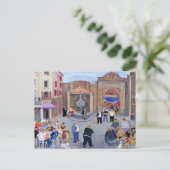 Village in Provence Briefkaart (Staand voorkant)