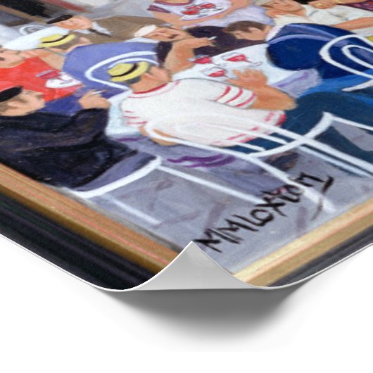 Village in Provence Poster (Hoek)