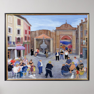 Village in Provence Poster