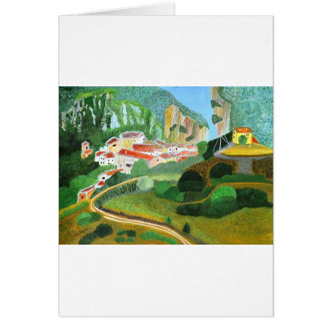 Village in the Mountain (Voorkant)