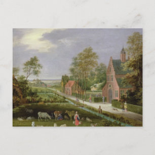 Village Landscape Briefkaart
