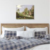 Village Landscape Canvas Afdruk (Insitu (Slaapkamer))