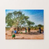 Village Life. Legpuzzel (Horizontaal)