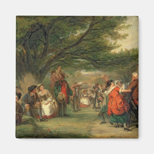 Village Merrymaking Magneet (Voorkant)