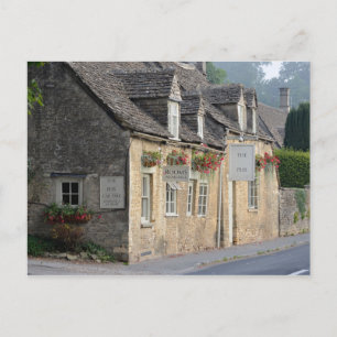 Village pub in the Cotswolds Briefkaart