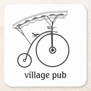 Village Pub Kartonnen Onderzetters