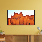 Village Ruins Canvas Afdruk (Insitu (Woonkamer))