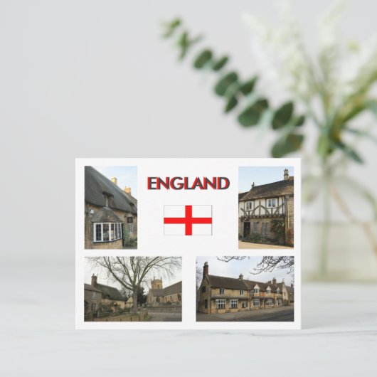 Village Scenes Briefkaart (Staand voorkant)