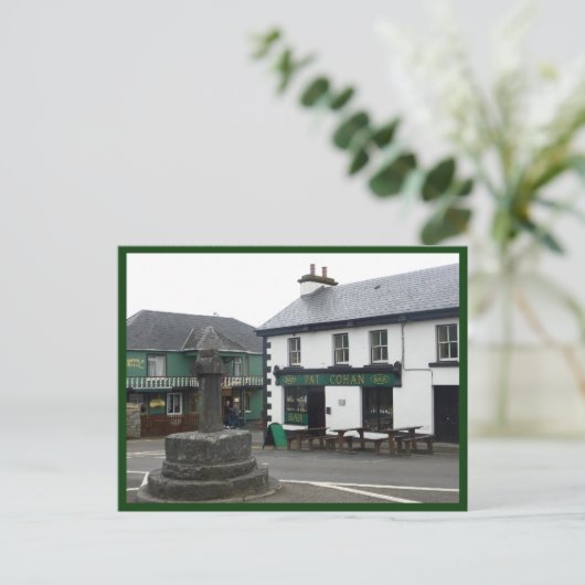 Village Square (Quiet Man) Briefkaart (Staand voorkant)