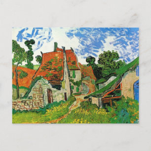 Village Street in Auvers, door Vincent Van Gogh Briefkaart