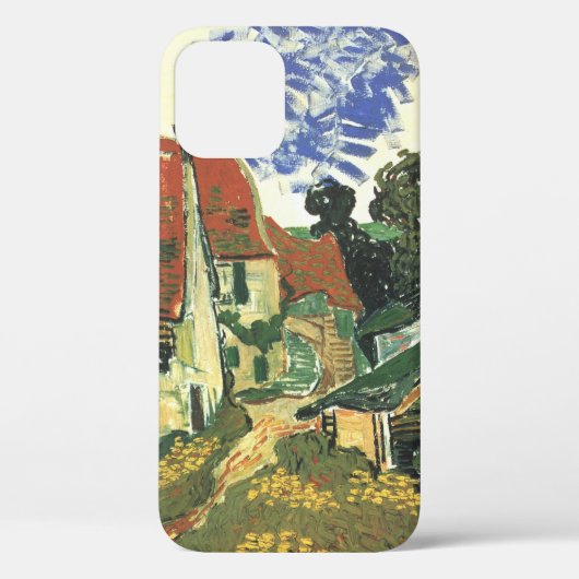 Village Street in Auvers, door Vincent van Gogh Case-Mate iPhone Case (Achterkant)