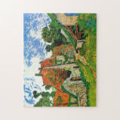 Village Street in Auvers, Vincent van Gogh Legpuzzel (Verticaal)