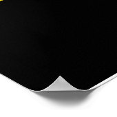 Village Street in Auvers, Vincent van Gogh Poster (Hoek)