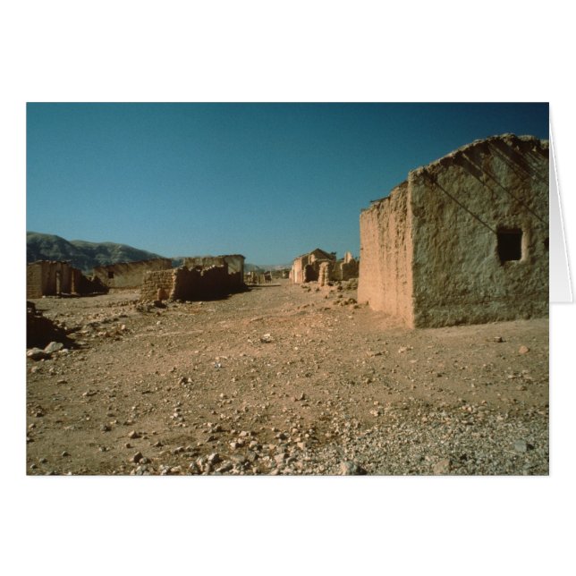 Village Street met Houses (Voorkant Horizontaal)