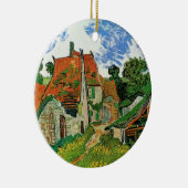 Village Street, van Vincent van Gogh Keramisch Ornament (Rechts)
