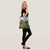 Village Street, van Vincent van Gogh Tote Bag (Op model)