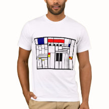 Village Streets Squared T-shirt