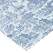 Village Toile Blue Tafelkleed (Gekanteld)