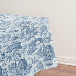 Village Toile Blue Tafelkleed