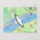 Village Vibes Briefkaart (Voorkant)