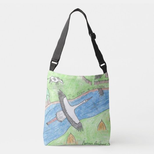 Village Vibes Crossbody Tas (Voorkant)