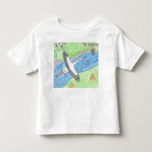Village Vibes Kinder Shirts (Voorkant)