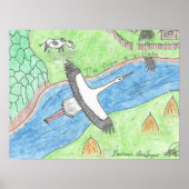 Village Vibes Poster (Voorkant)