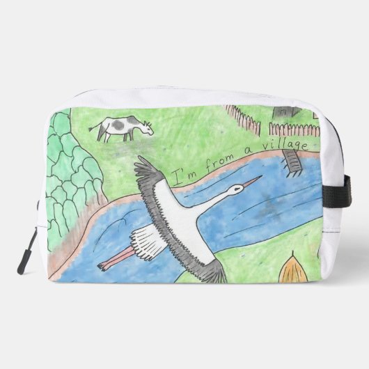 Village Vibes Toilettasje (Achterkant)