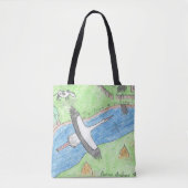 Village Vibes Tote Bag (Voorkant)