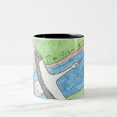 Village Vibes Tweekleurige Koffiemok (Center)