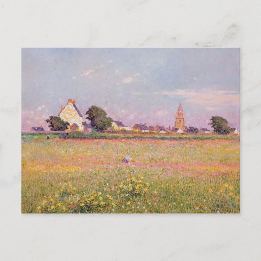 Village vlakbij Rouen Briefkaart (Voorkant)