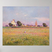 Village vlakbij Rouen Poster (Voorkant)