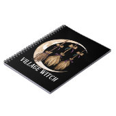 Village Witch Gothic Occult Wicca Pagan Natuur Notitieboek (Linkerzijde)