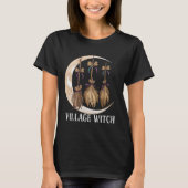 Village Witch Gothic Occult Wicca Pagan Natuur T-shirt (Voorkant)
