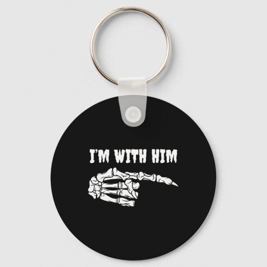 Village Witch Grappig Halloween Wicca Wiccan Witch Sleutelhanger (Voorkant)