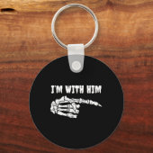 Village Witch Grappig Halloween Wicca Wiccan Witch Sleutelhanger (Voorkant)