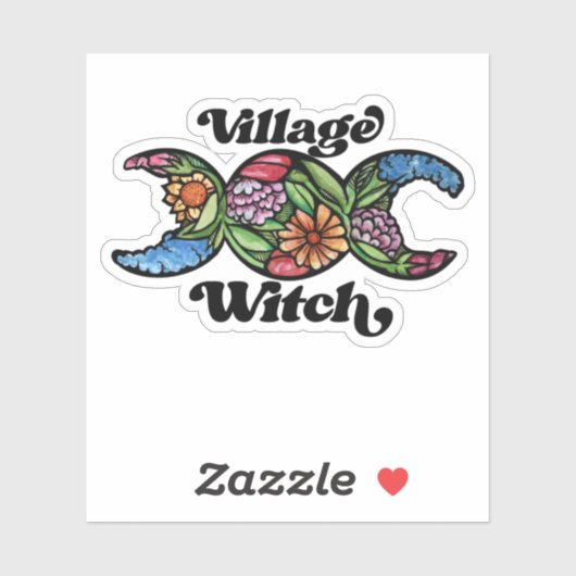 Village Witch Sticker (Vel)