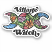 Village Witch Sticker (Voorkant)