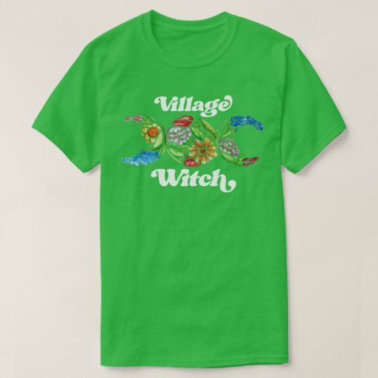 Village Witch T-shirt (Design voorkant)