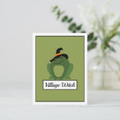 Village Witch, Toad Briefkaart (Staand voorkant)