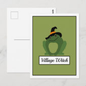 Village Witch, Toad Briefkaart (Voorkant / Achterkant)