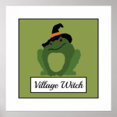 Village Witch, Toad Poster (Voorkant)